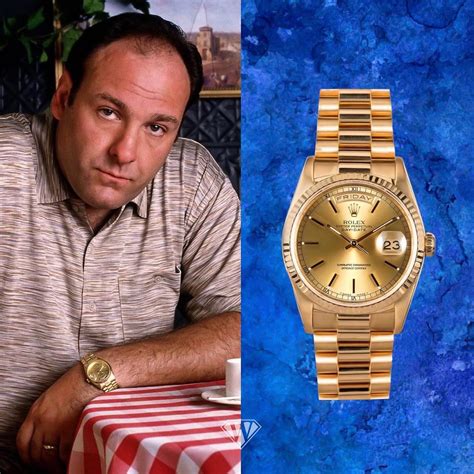 tony soprano gold watch.